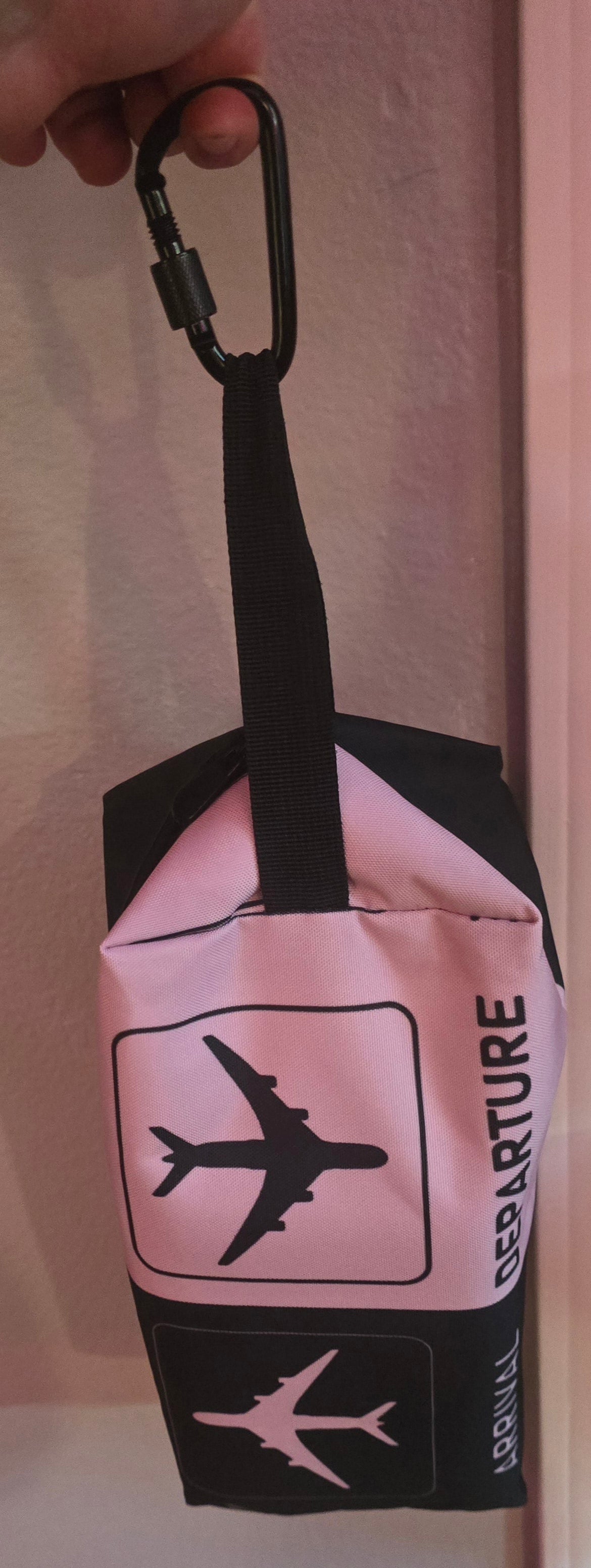 Large 6-PK Can Water Bag (PINK/BLACK)