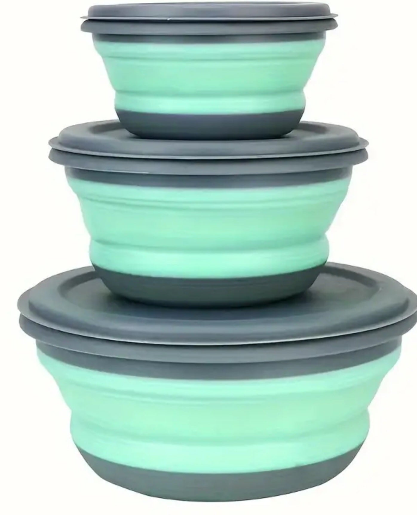 Collapsible Travel Food Bowls