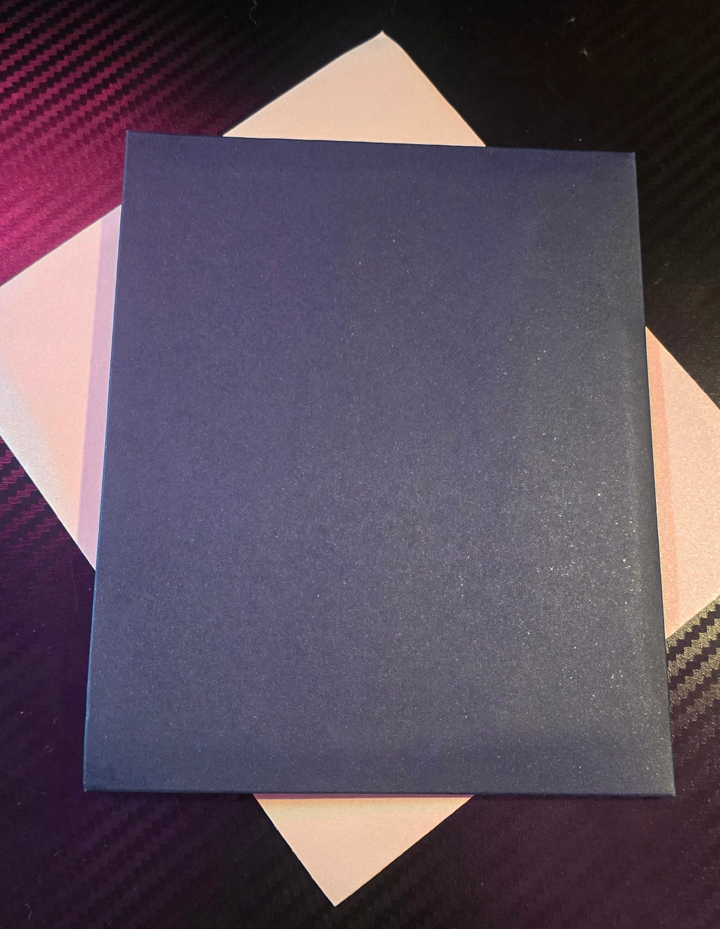 Blue 3D Airplane Greeting Card