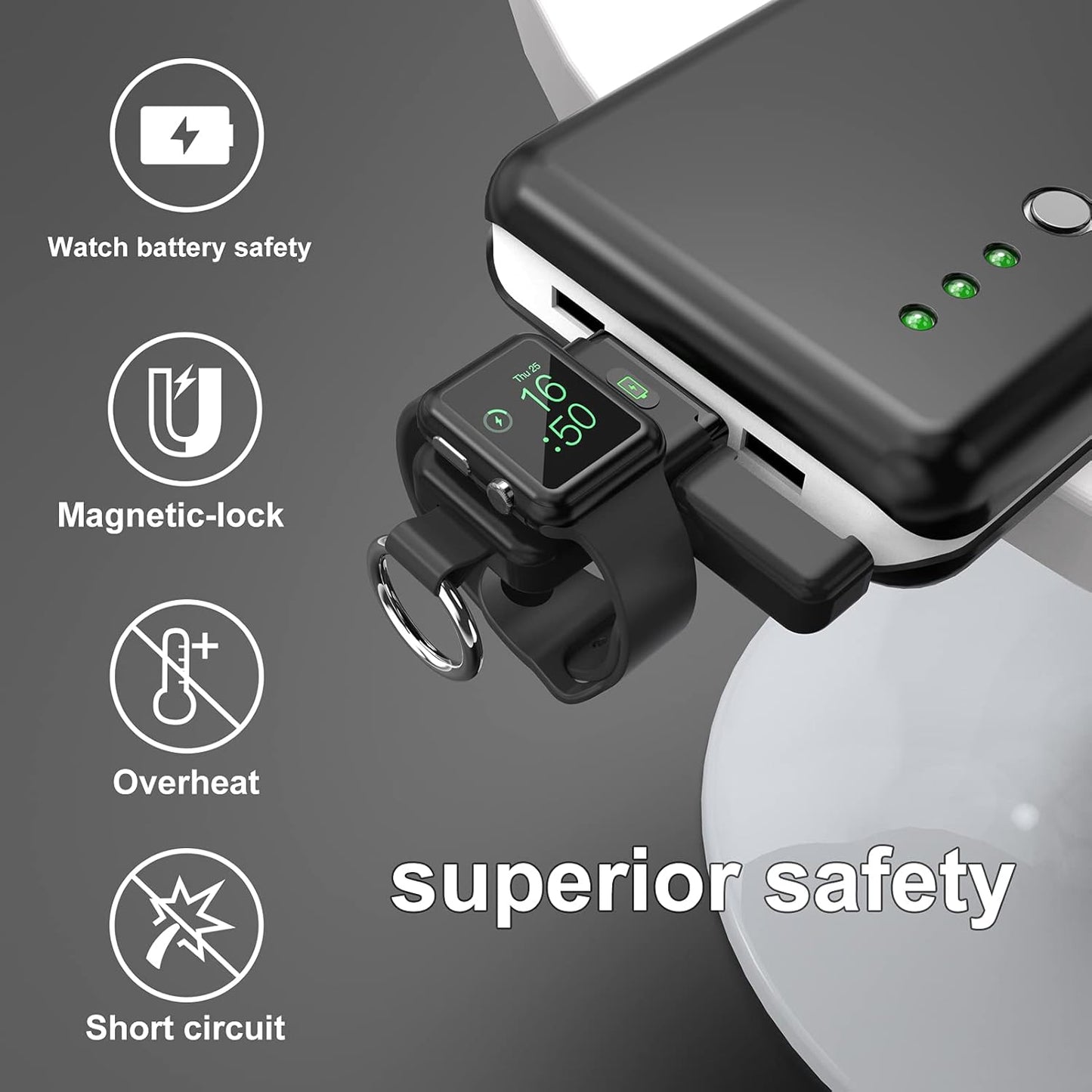 Portable Wireless Charger for IWatch