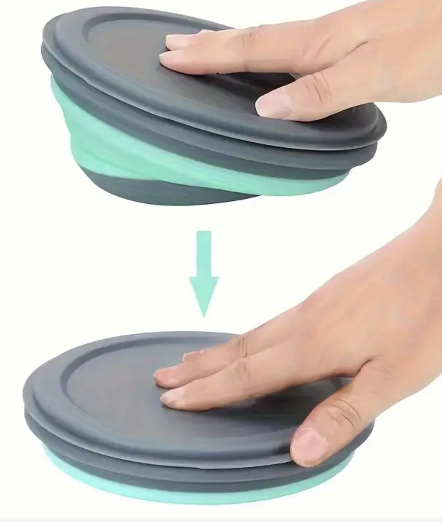 Collapsible Travel Food Bowls