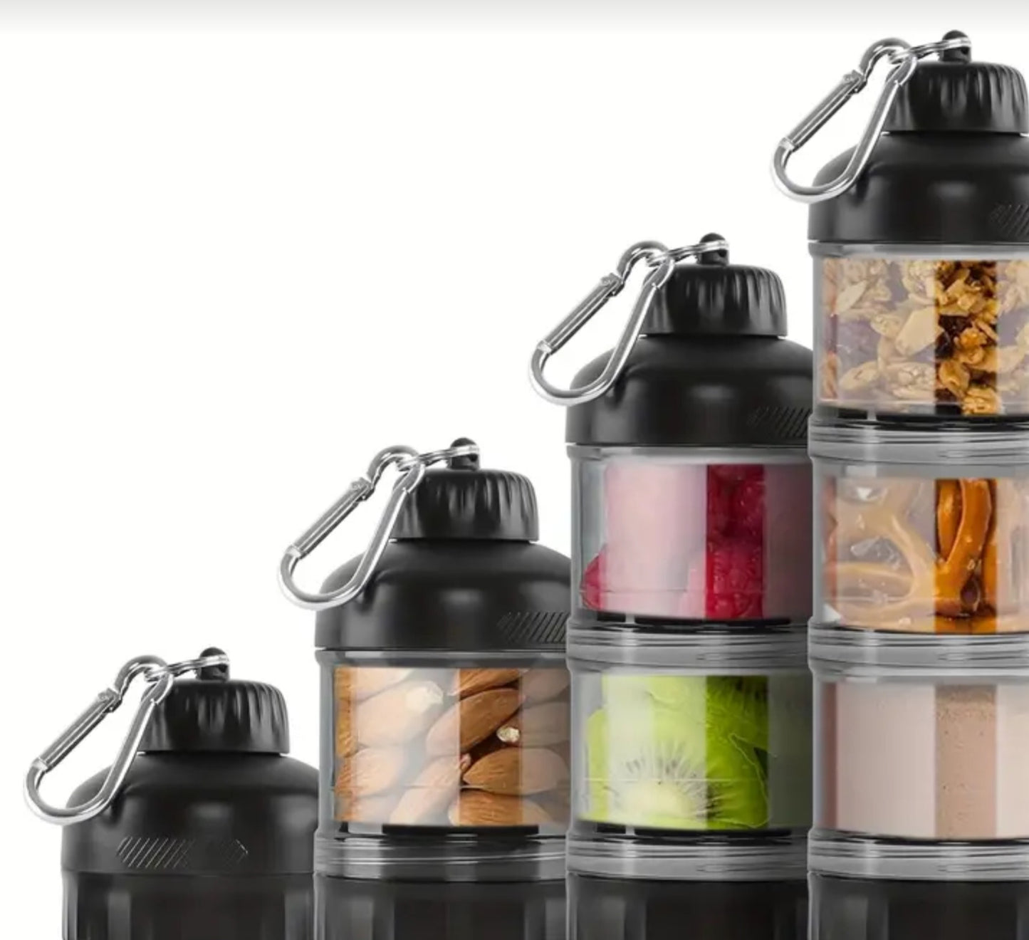 4-1 Stackable Food Storage Tube